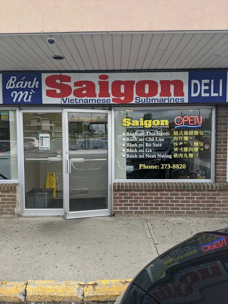 Satay Beef banh mi at Saigon Deli, Calgary SE