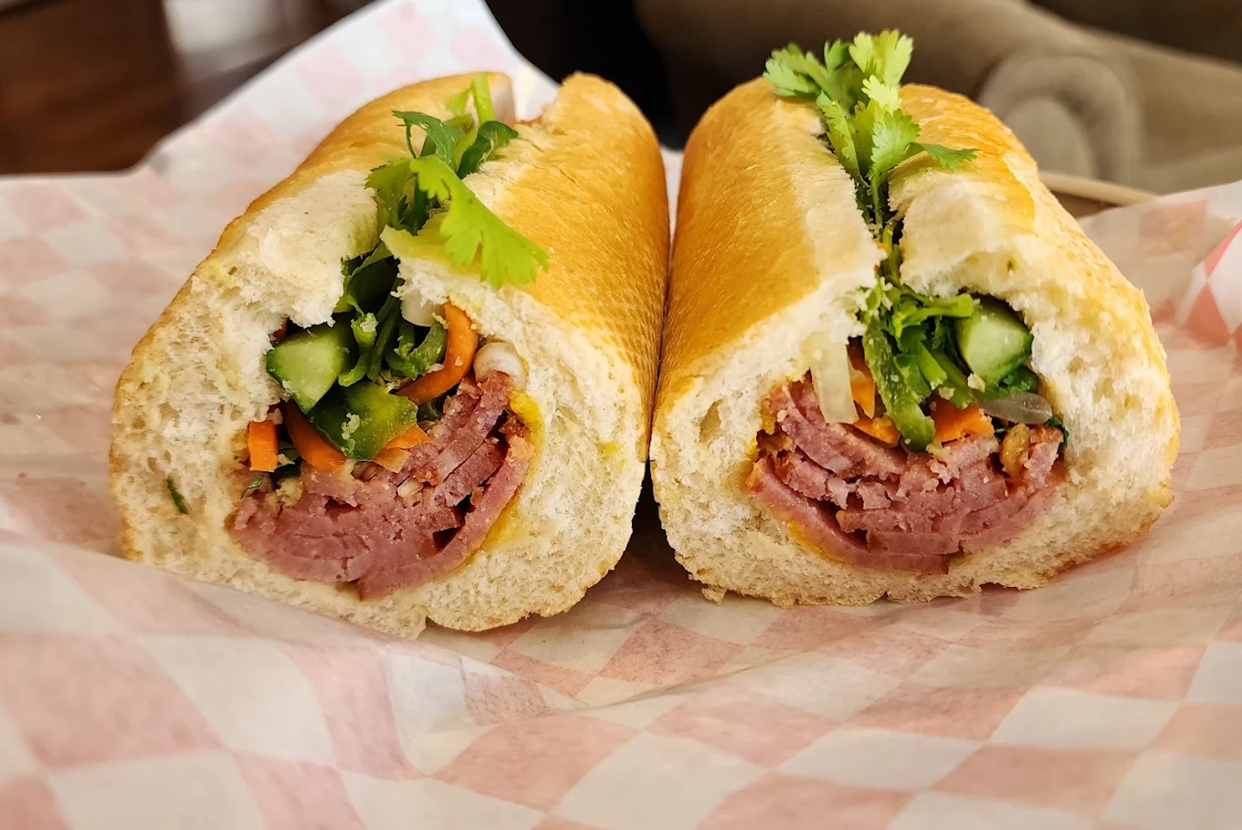 Chicken banh mi at Saigon Deli — Vietnamese subs near me in Calgary SE