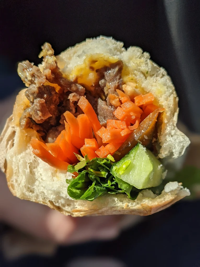 Cold Cuts banh mi at Saigon Deli — classic Vietnamese sub in Calgary